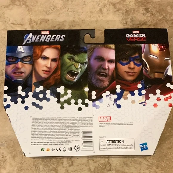 Marvel Gamerverse Avengers Iron Man and Taskmaster Figures NEW Original Sun - Picture 7 of 12